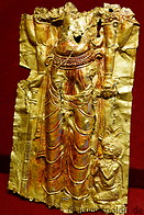 28 Golden bas-relief of god