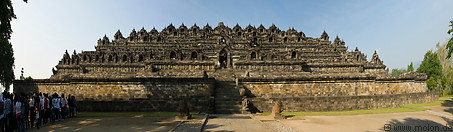 03 Panoramic view of Borobudur temple