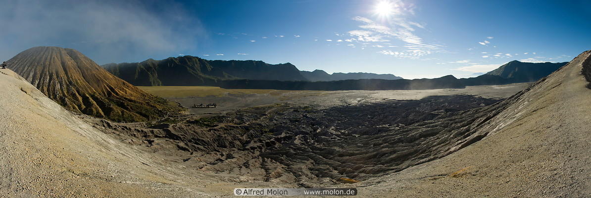 15 Panoramic view of Tengger caldera and Mt Batok volcanic cone