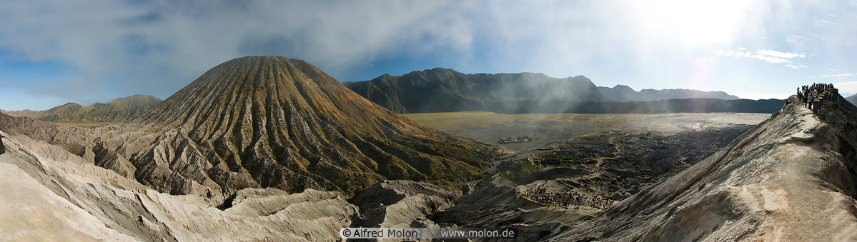18 Panoramic view of Tengger caldera and Mt Batok volcanic cone
