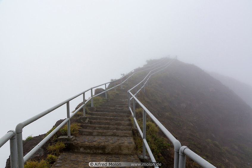 15 Staircase to Mt Kelimutu summit