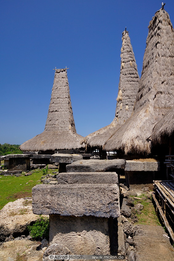 03 Stone tombs and peaked roof houses