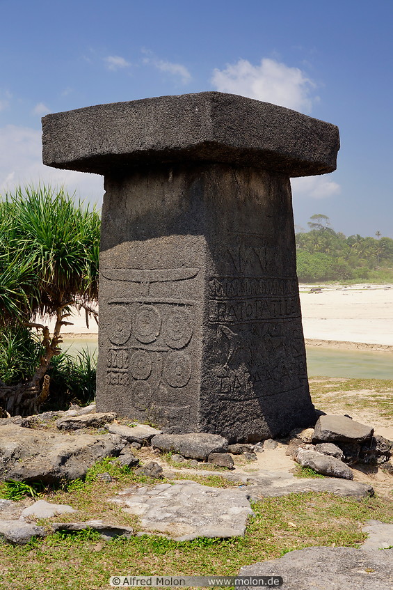 22 Stone monument