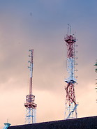 17 Telecommunications towers
