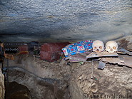 10 Cave with coffins and skulls