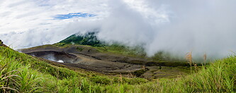 10 Crater of Lokon volcano