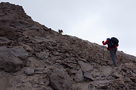 10 Hikers climbing Mt Damavand