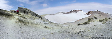 01 Summit crater with glacier
