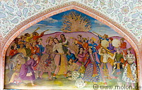12 Chaharshanbe Suri celebration wall painting