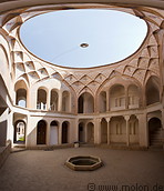 21 Inner courtyard with circular open roof