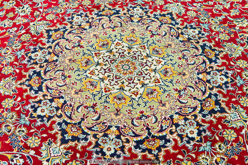 15 Persian carpet - Golestan shrine