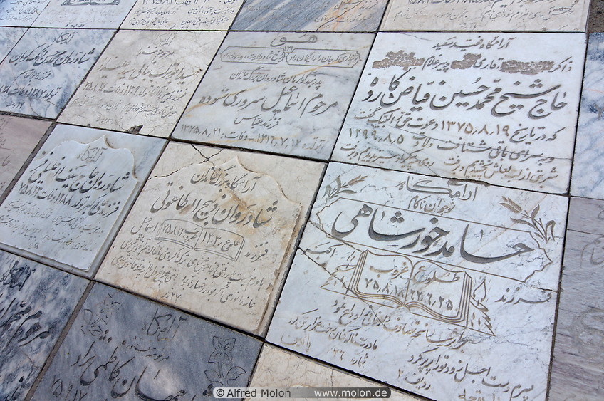 06 Tombstones with Arabic inscriptions