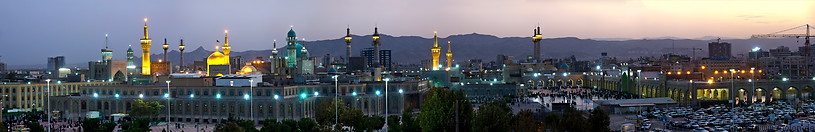 18 Skyline of Imam Reza holy shrine
