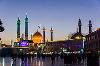 30 Fatima Masumeh shrine at dusk