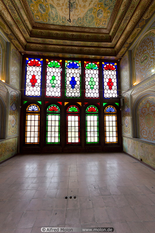 06 Room with stained glass windows