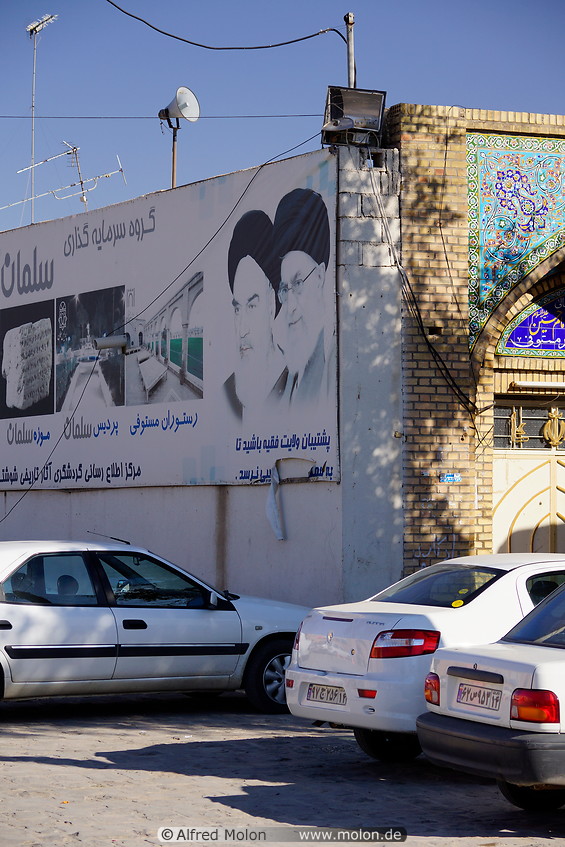 02 Billboard with Chomeini and Chamenei