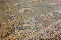25 Ground mosaics in Inventio Crucis chapel