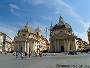 11 St Maria di Montesanto and St Maria dei Miracoli churches
