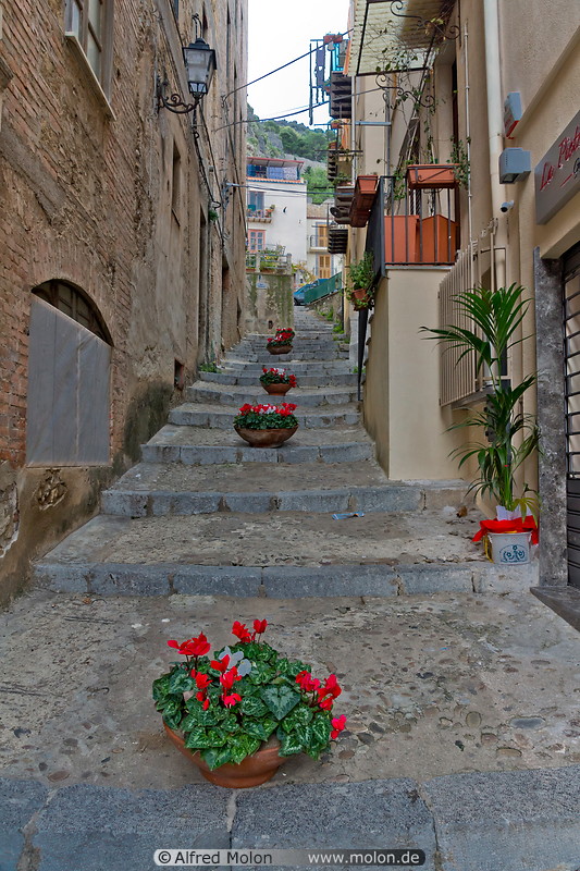 15 Narrow alley with staircase