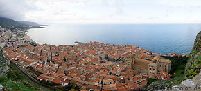 18 View of Cefalu from above