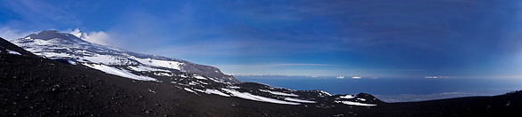 21 Panoramic view of Mt Etna and Mediterranean sea