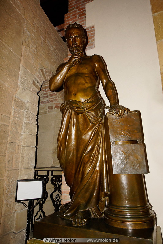 12 Bronze statue
