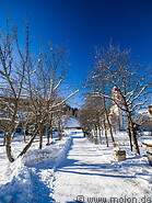 05 Snow covered path to church