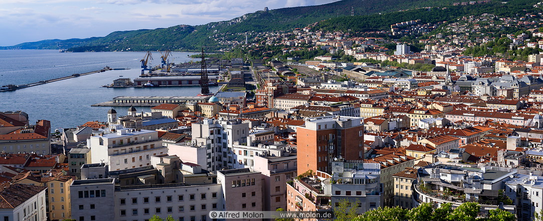 55 Panoramic view of Trieste