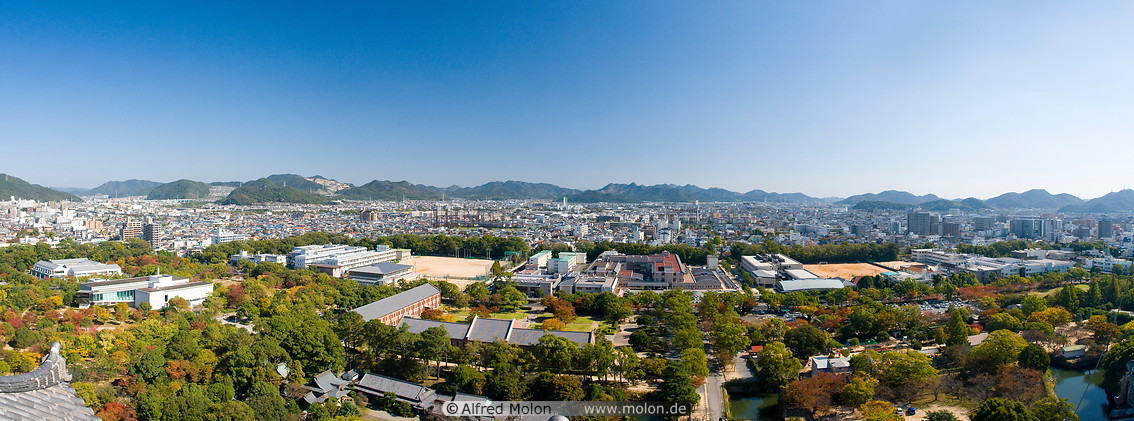 32 Panoramic view of Himeji city