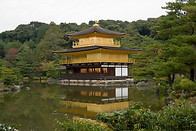 06 Golden Kinkaku-ji pavilion with reflection in Kyoko-chi pond