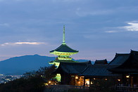 31 Three-story pagoda at dusk