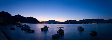 17 Miyajima bay after sunset
