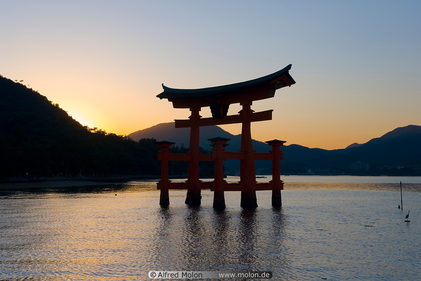 15 Torii gate at sunset