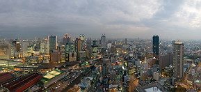 07 Osaka skyline at dusk