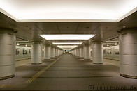 16 Circular pillars corridor in Marunouchi building
