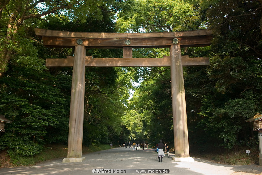 01 Wooden Torii gate