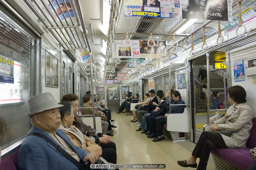 03 Passengers sitting in the underground