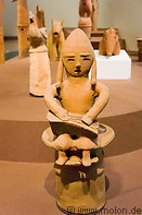 16 Haniwa terracotta figure of woman