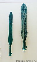 19 Bronze spearheads