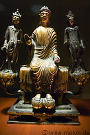 27 Statue of Amitabha and two attendants