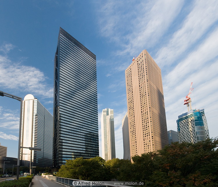 19 Mitsui and Shinjuku Centre buildings