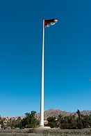06 Jordanian flag on pole
