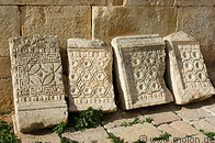 22 Decorated stone panels