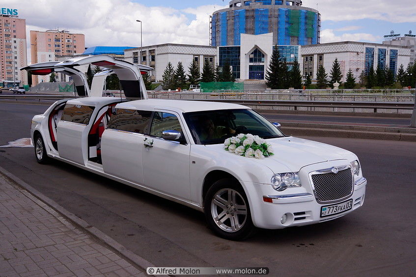 15 White limousine
