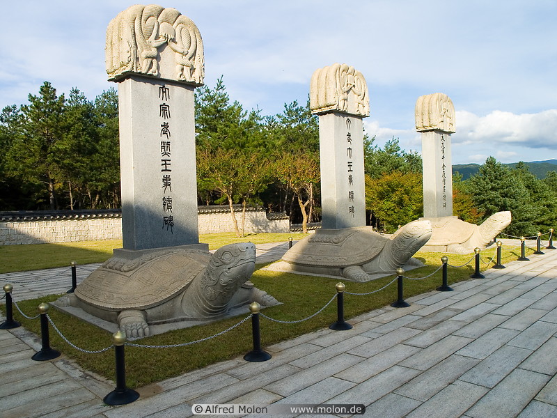 07 Turtle stone monuments of Silla kings