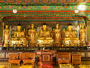 06 Altar with Buddha statues