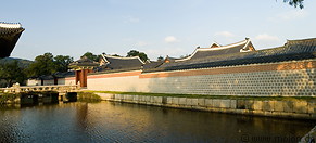 24 Palace wall and pond