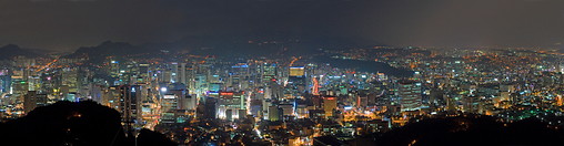 07 Panorama view by night