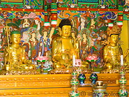 13 Altar with Buddha statues