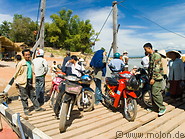 08 Motorbikes and people on the ferry